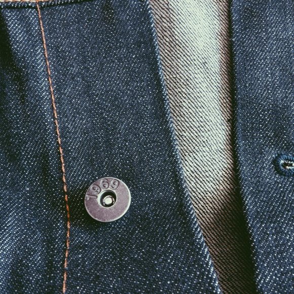 GAP Raw Selvedge Denim Western Jacket - Picture 3 of 7